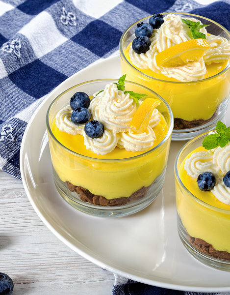 Lemon Pudding Cups